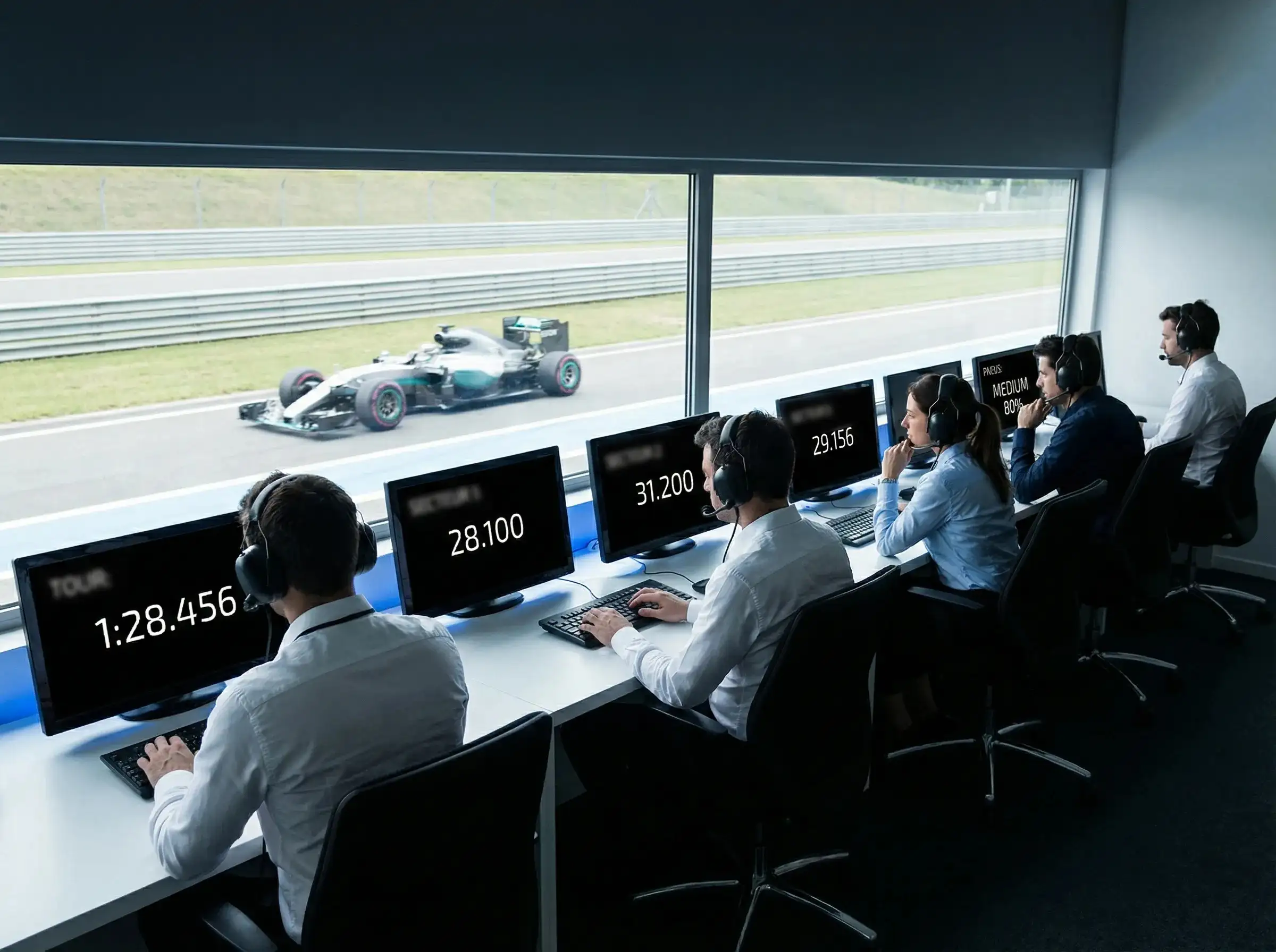 Estructura de un fin de semana de Gran Premio de Fórmula 1 con sesiones de entrenamientos clasificación y carrera